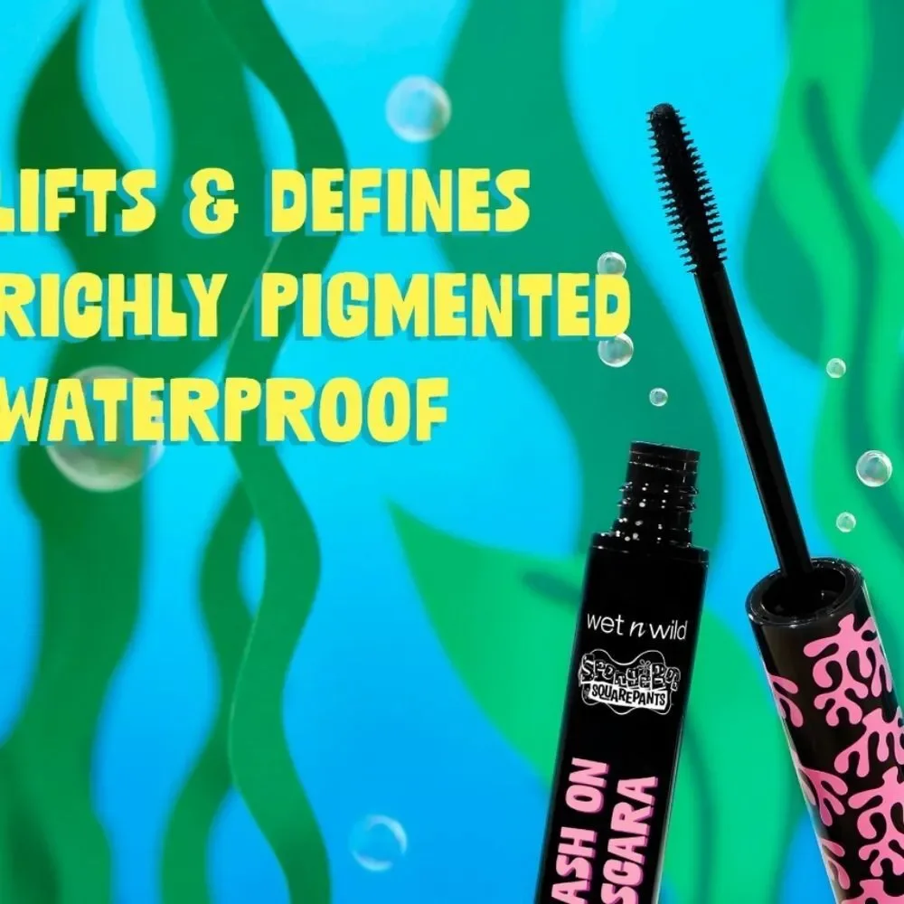 Wet-n-Wild X Spongebob Splash-On‎ Waterproof Mascara